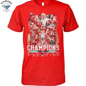 2024-2025 Liverpool Premier League Signature Unisex T-Shirt