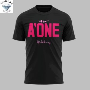 A Ja Wilson A ONE Las Vegas Aces Signature 3D T-Shirt