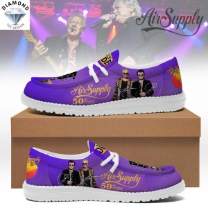 Air Supply 50th Anniversary Celebrat Hey Dude Shoes