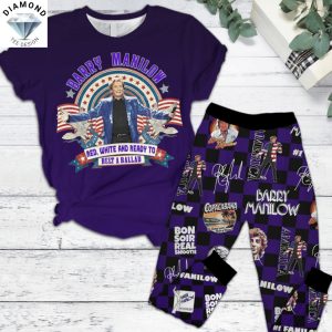 Barry Manilow Bon Soir Real Smooth Pajamas Set