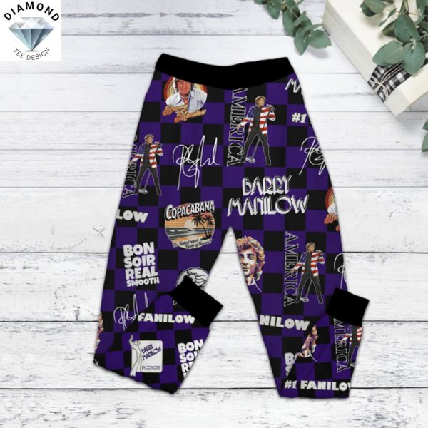 Barry Manilow Bon Soir Real Smooth Pajamas Set
