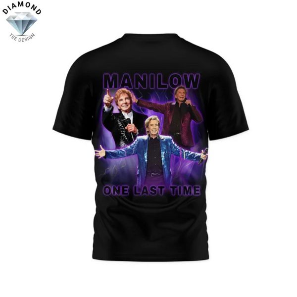 Barry Manilow One Last Time Signature 3D T-Shirt