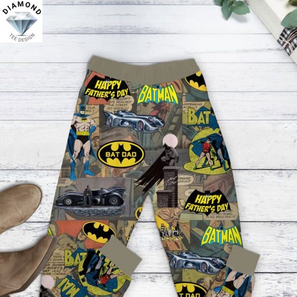 Batman To An Awesome Dadman Happy Father Day Pajamas Set