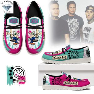 Blink-182 Hey Dude Shoes