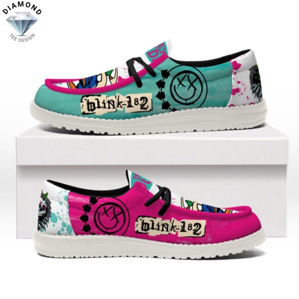 Blink-182 Hey Dude Shoes