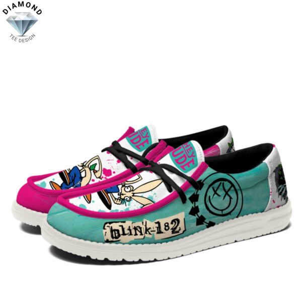 Blink-182 Hey Dude Shoes
