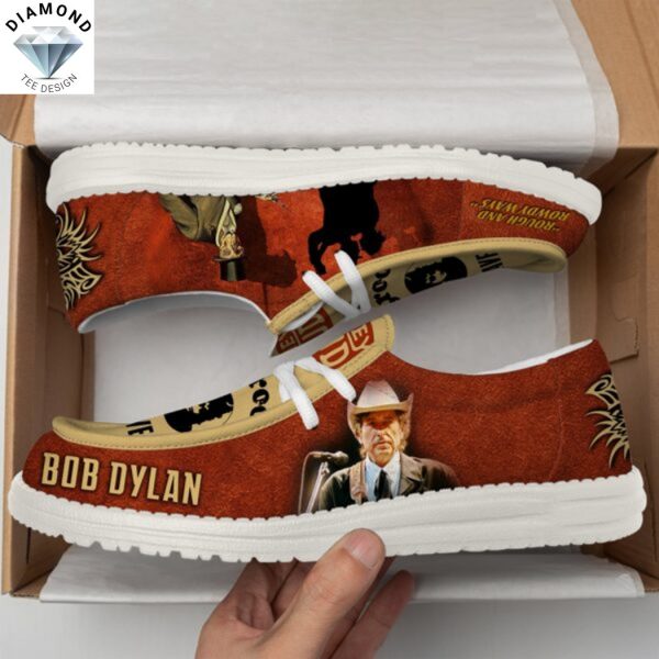 Bob Dylan Be Groovy Or leave Man Hey Dude Shoes