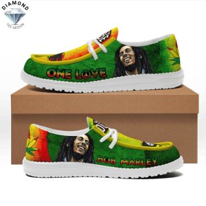 Bob Marley One Love Hey Dude Shoes