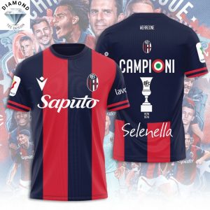 Bologna FC Campioni Selenella 3D T-Shirt