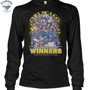 Chelsea FC 2024-25 UEFA Conference League Winners We ve Won It All Unisex T-Shirt