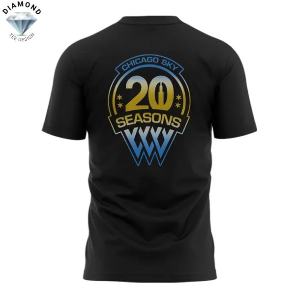 Chicago Sky 20 Years 2025 3D T-Shirt