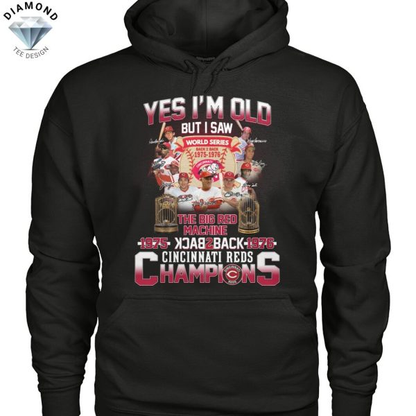 Cincinnati Reds The Big Red Machine Back 2 Back 1975-1976 Champions Unisex T-Shirt