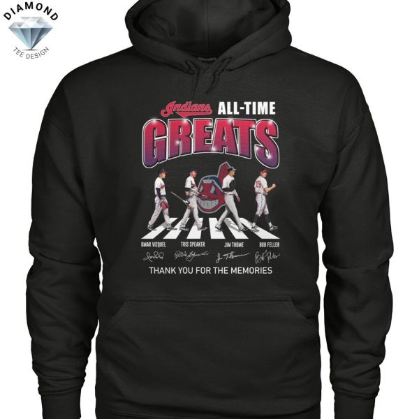 Cleveland Indians All-Time Greats Signature Thank You For The Memories Unisex T-Shirt