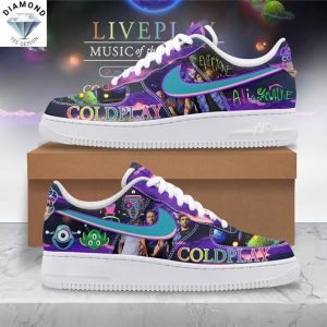 Coldplay Everyone Is An Alien Somewhere Air Force 1 Shoes