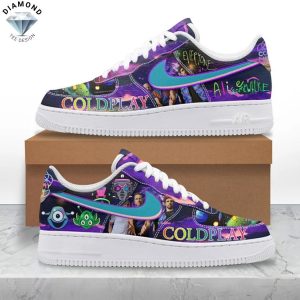 Coldplay Everyone Is An Alien Somewhere Air Force 1 Shoes
