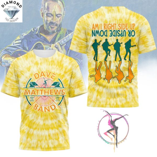 Dave Matthews Band Am I Right Side Up 3D T-Shirt