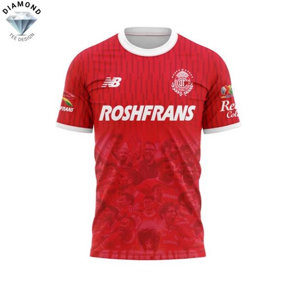 Deportivo Toluca F.C Campeon 2025 Liga MX 3D T-Shirt