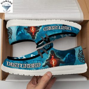 Disturbed Blue Hey Dude Shoes