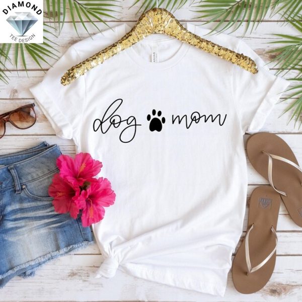 Dog Mom Dog Mama Cute Dog Shirt