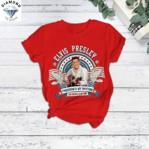 Elvis Presley Freedom My Rhythm And America Is My Song Pajamas Set