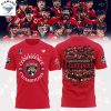 Florida Panthers 2025 Eastern Conference Champions 3D T-Shirt – Blue