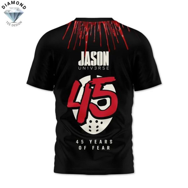 Friday The 13th 45 Years The Body Count Continutes 3D T-Shirt