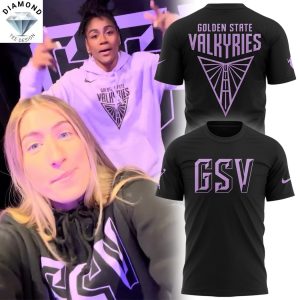 Golden State Valkyries 2025 GSV 3D T-Shirt