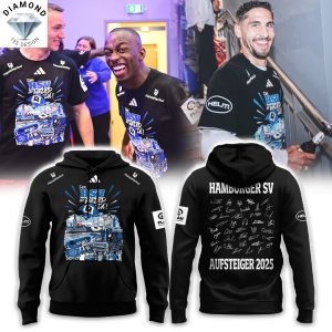 Hamburger Sv Der Hsv Ist Wieder Da Signature Aufsteiger 2025 Hoodie