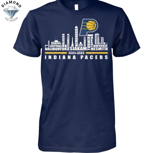 Indiana Pacers 2024-2025 Unisex T-Shirt