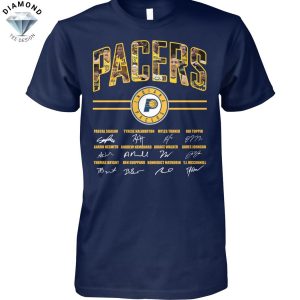 Indiana Pacers Basketball Signature Unisex T-Shirt