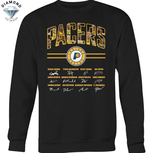Indiana Pacers Basketball Signature Unisex T-Shirt