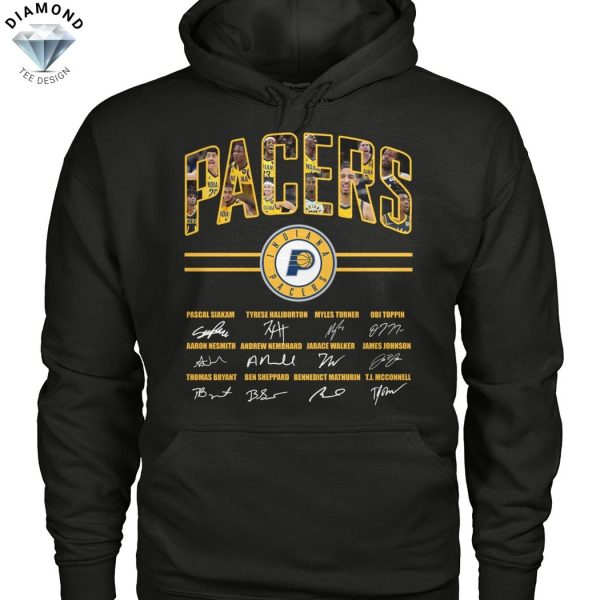 Indiana Pacers Basketball Signature Unisex T-Shirt