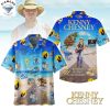 Jaws 50 Years 1975-2025 Signature Thank You For The Memories Hawaiian Shirt