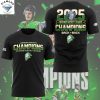 J Ross Robertson Cup Champions 2025 London Knights Back To Back 3D T-Shirt – Black