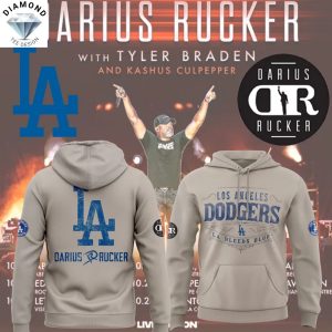 Los Angeles Dodgers Darius Rucker 2025 Hoodie