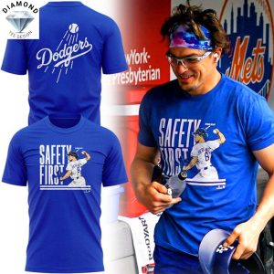 Los Angeles Dodgers Safety First 3D T-Shirt
