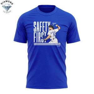 Los Angeles Dodgers Safety First 3D T-Shirt