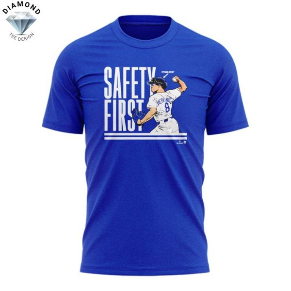 Los Angeles Dodgers Safety First 3D T-Shirt