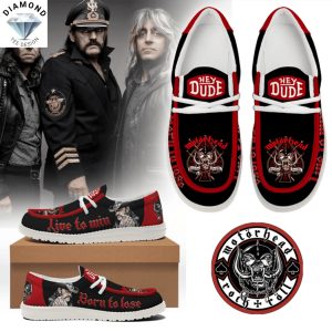 Motorhead Live To Win Born To Lose Hey Dude Shoes