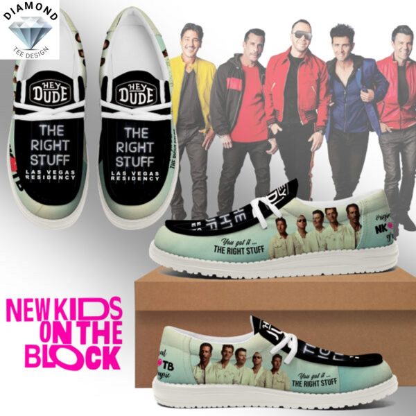 New Kids On The Block The Right Stuff Hey Dude Shoes