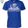 Oklahoma City Thunder 2024-2025 West Conference Finals Champions Signature Unisex T-Shirt
