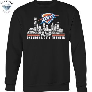 Oklahoma City Thunder 2024-2025 Unisex T-Shirt