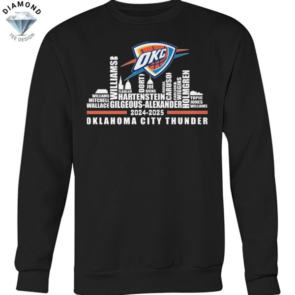 Oklahoma City Thunder 2024-2025 Unisex T-Shirt