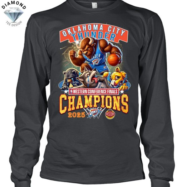 Oklahoma City Thunder Western Conference Finals Champions 2025 Unisex T-Shirt