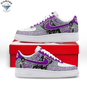 Prince I Only Want To See You Down I Dont Want To Hunt You Baby Air Force 1 Shoes