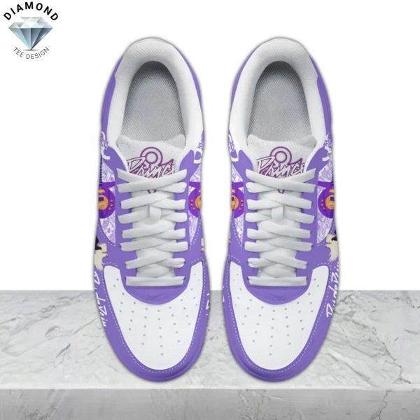 Prince I Only Wanted To See You Laughing Purple Rain Signature Air Force 1 Shoes