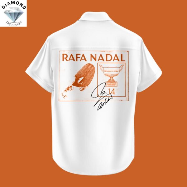 Rafael Nadal Merci Rafa 25-05-2025 Signature Hawaiian Shirt