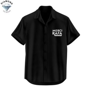 Rafael Nadal Merci Rafa 25-05-2025 Signature Hawaiian Shirt – Black