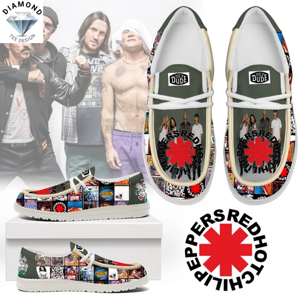 Red Hot Chili Peppers Hey Dude Shoes Red Hot Chili Peppers Hey Dude Shoes