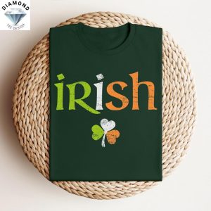 Retro Irish Womens St Patricks Shirt
